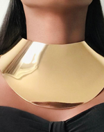 Cargar imagen en el visor de la galería, Pre-Owned ZAGAZIG Gold Maxi Choker Necklace
