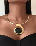 Charger l&#39;image dans la galerie, BIBA Statement Black Necklace
