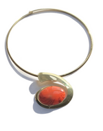 Charger l&#39;image dans la galerie, Pre-Owned BIBA Orange Necklace
