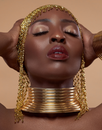 Cargar imagen en el visor de la galería, TANTA Statement African Gold Choker
