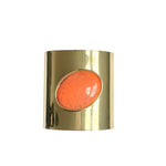 Lade das Bild in den Galerie-Viewer, Pre-Owned BIBA Orange Large Bracelet Cuff
