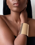Cargar imagen en el visor de la galería, CLEOPATRA Small Bangle Bracelet Manchette Gold
