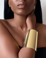 Charger l&#39;image dans la galerie, CLEOPATRA Large Bangle Bracelet Manchette Gold
