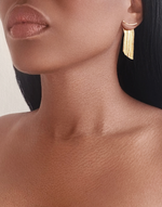 Cargar imagen en el visor de la galería, WATERFALL Fashion Gold Tassel Fringe Earrings
