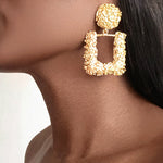 Load image into Gallery viewer, DYNASTY Clip-On Earrings Gold Teardrop
