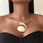 Load image into Gallery viewer, BIBA Statement White Necklace
