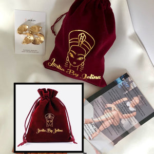 NEFERTITI Velvet Gift Bag